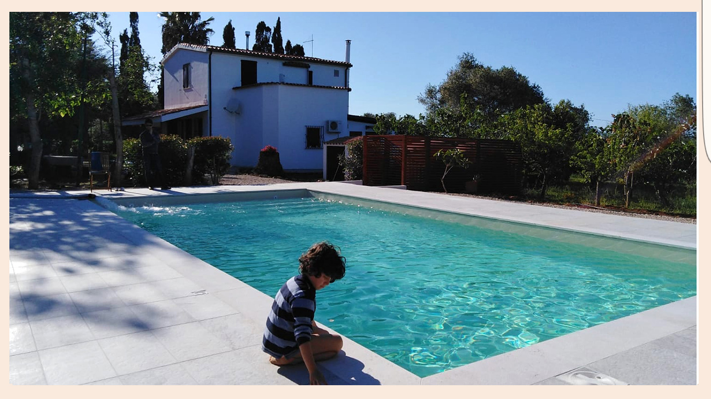 Pool and garden